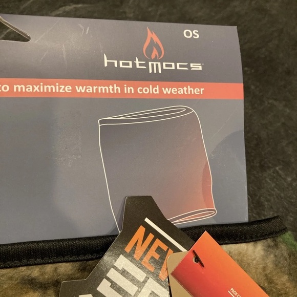 HotMocs Men's Fleece Gaitor Brown Realtree Camouflage Face Mask & Neck Guard NWT - Picture 3 of 9